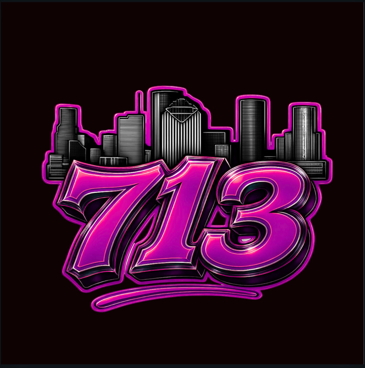 Pink 713 Skyline