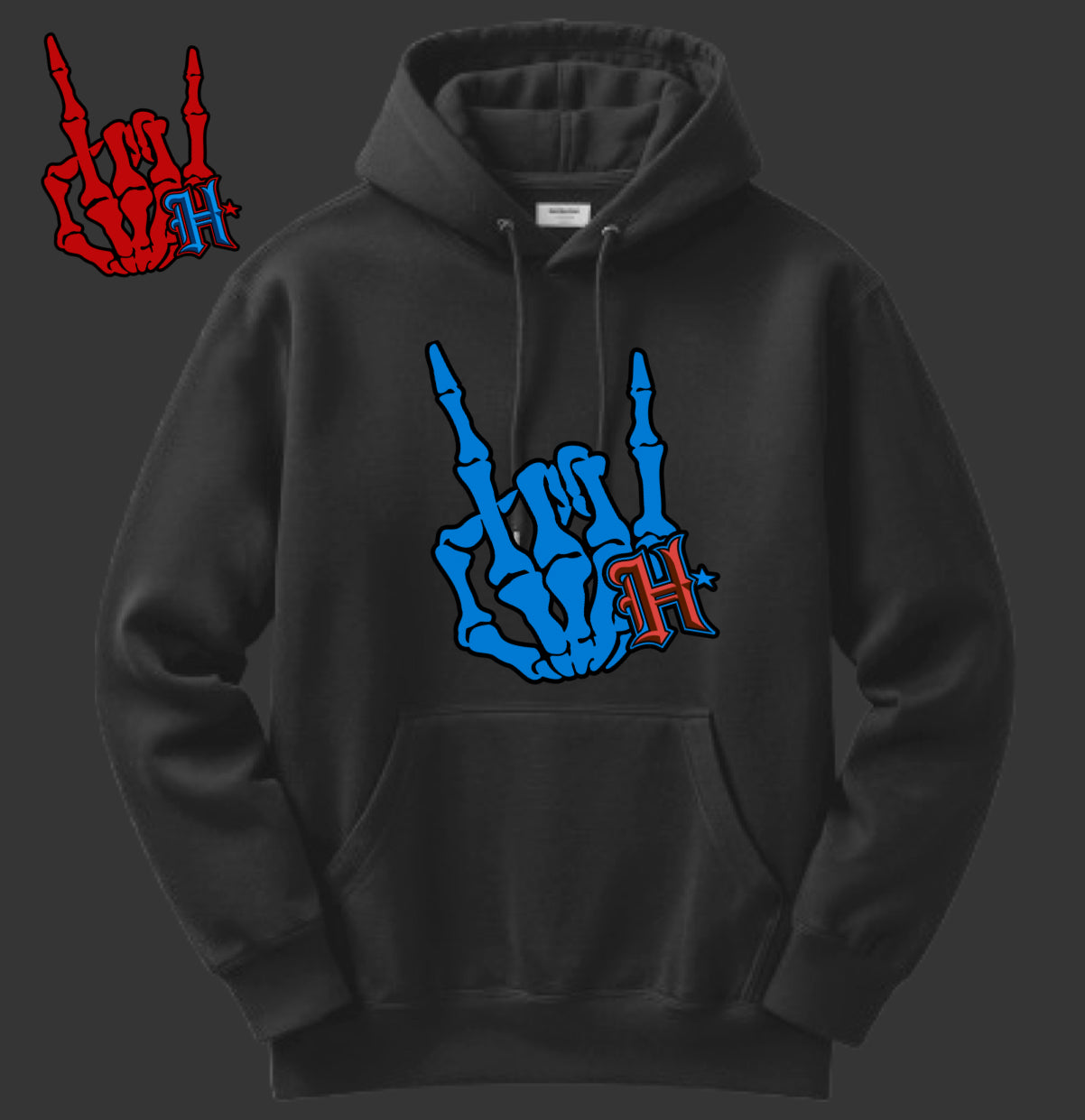 Texans Bone 🤘🏽Hoodie