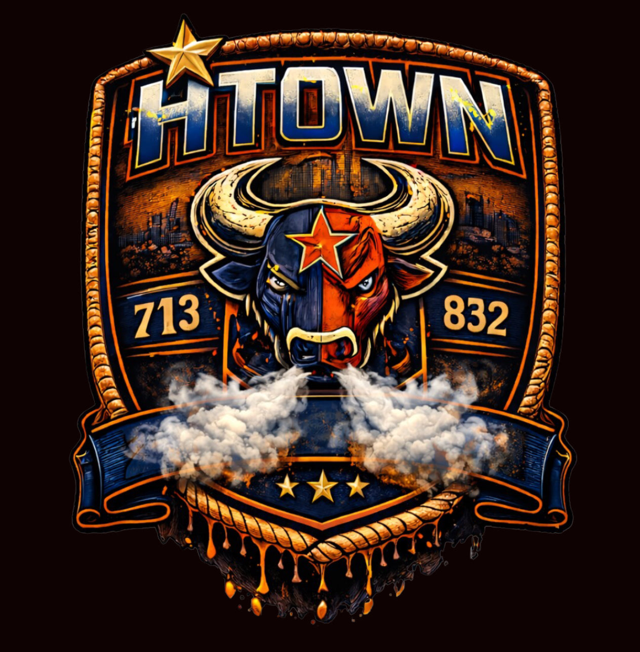 HTOWN 832/713 Tee